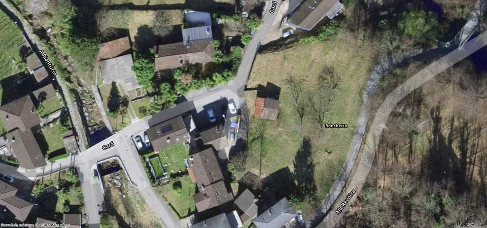 Baulandgrundstück von 601 m2 / terreno edificabile di 601 m2 – Foto 9 von 11