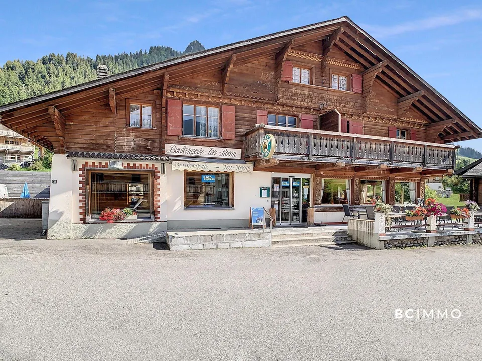 Chalet de deux appartements et un commerce | BC IMMO