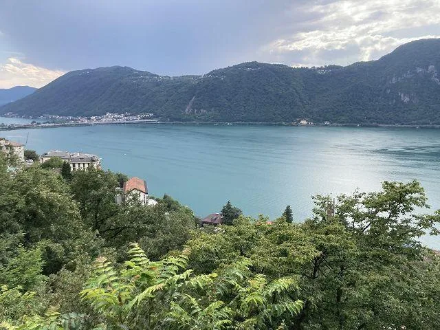 Bauland von 3505 m2 in Campione d'Italia an toller Panoramseeblickl...