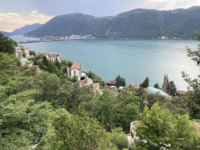 Bauland von 3505 m2 in Campione d'Italia an toller Panoramseeblickl...