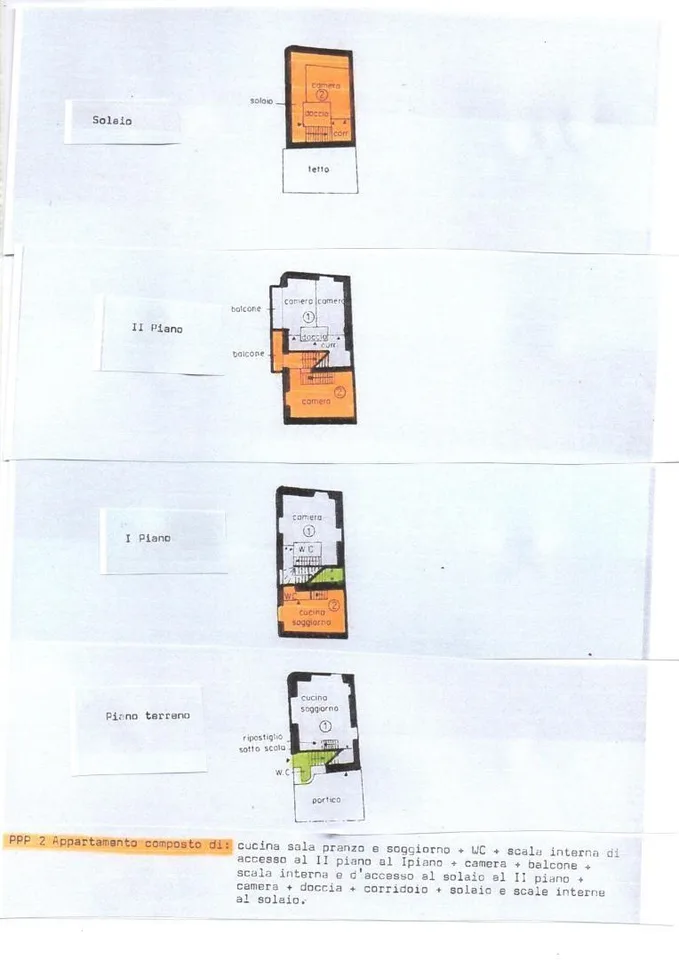 3-Zimmer-Hausteil mit Balkon im Dorfkern / parte di casa di 3 local... – Foto 17 von 19