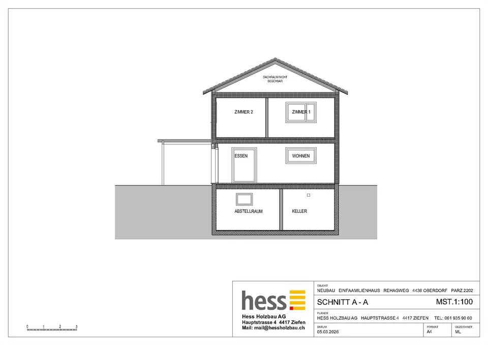 4.5 Zimmer Einfamilienhaus – Foto 8 von 12