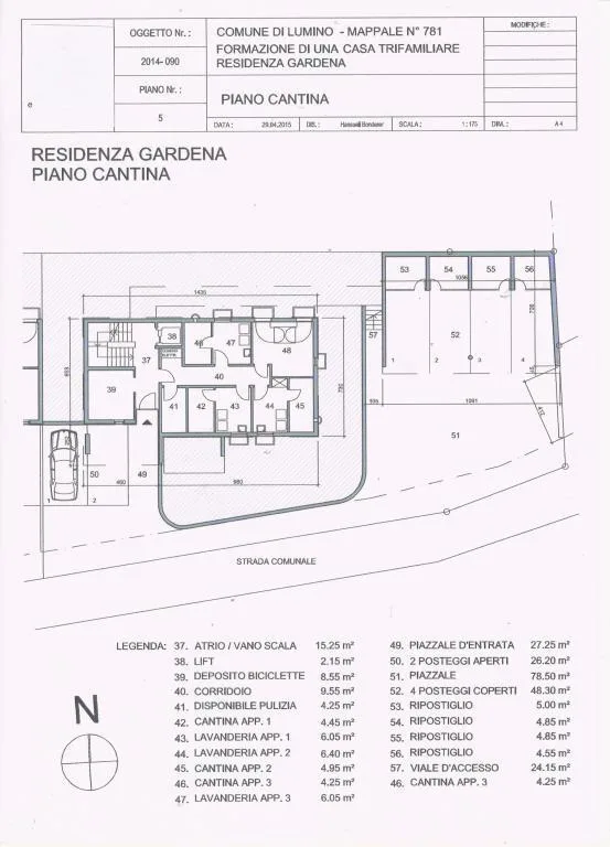 4 1/2-Zi-Neubau-Gartenwohnung in 3-Fam-Haus Progetto di un app. pia... – Foto 8 von 15