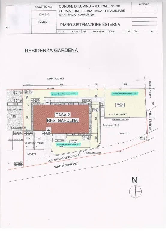 4 1/2-Zi-Neubau-Gartenwohnung in 3-Fam-Haus Progetto di un app. pia... – Foto 15 von 15