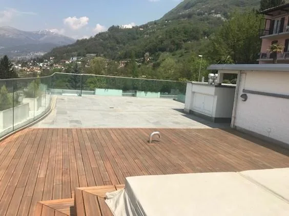 Strepitoso attico con rooftop Albonago – photo 12 sur 15