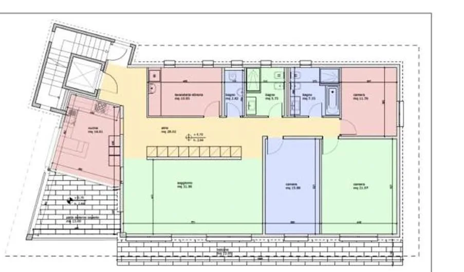 5.5 Attico spettacolare vista aperta vendesi – Foto 15 von 15