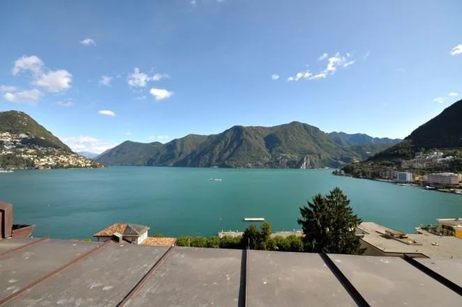 attico vista lago