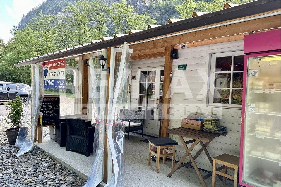 Spazio commerciale in vendita nella bella Val Calanca