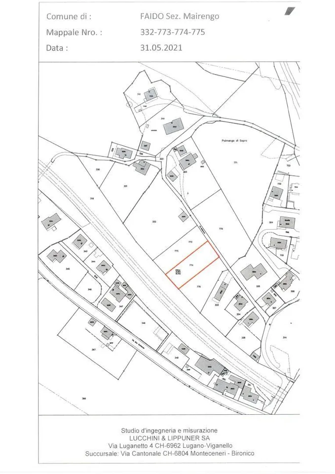 Bauprojekt für zwei 5 1/2-Zimmer-Einfamilienhaus / progetto di due ... – Foto 21 von 21