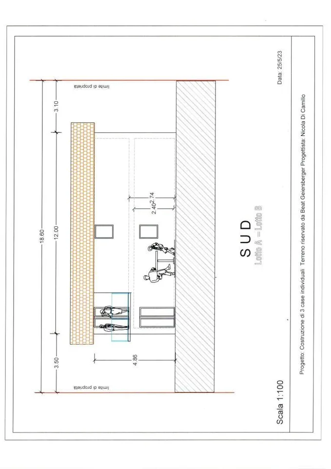 Bauprojekt für zwei 5 1/2-Zimmer-Einfamilienhaus / progetto di due ... – Foto 14 von 21
