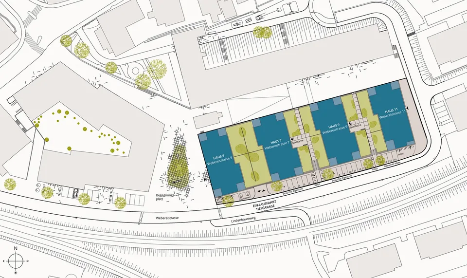 Freie Tiefgaragenplätze im "küngoldpark.ch" zu verkaufen