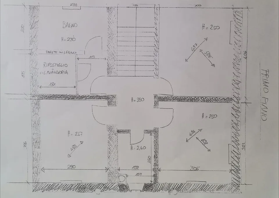 Casa 4 livelli con giardino da ristrutturare / 4-geschossiges Dorfh... – Foto 12 von 14