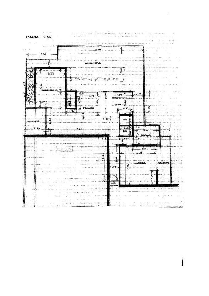 Agno attico 3 1/2 locali con vista aperta / 3 1/2-Zimmer-Attikawohn... – Foto 22 von 25