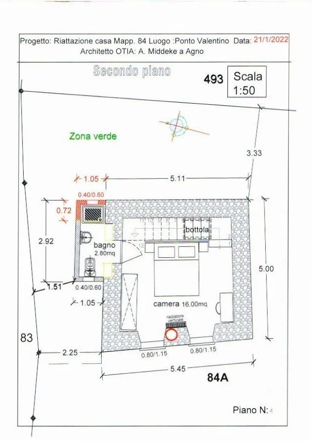 4-Zimmer-Haus mit Garten und Rustico zum Ausbauen / Casa di 4 loc... – Foto 22 von 22