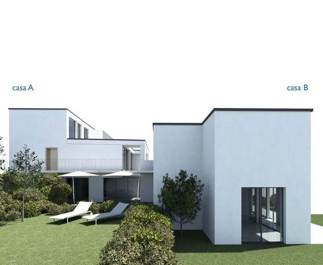 Bauland von 751 m2 mit bewilligtem Bauprojekt für zwei Häuser / ter... – Foto 8 von 12