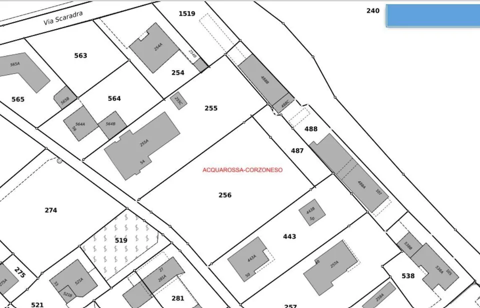 Baulandgrundstück von 1669 m2 Fläche / terreno edificabile di 1669m2 – Foto 10 von 11