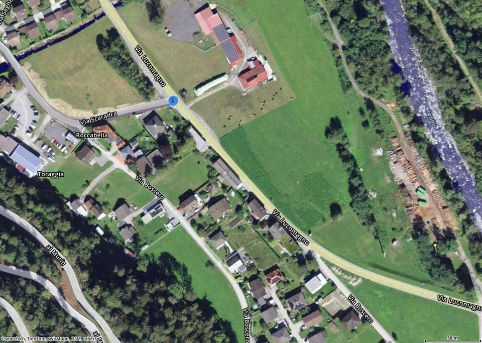 Baulandgrundstück von 1669 m2 Fläche / terreno edificabile di 1669m2 – Foto 9 von 11