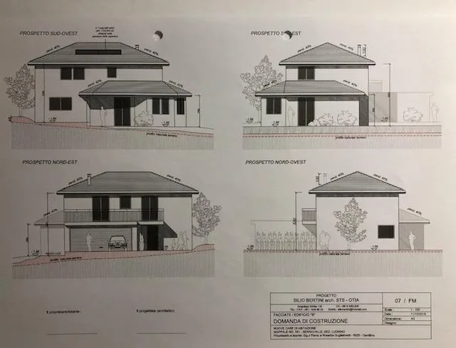 Terreno con progetto approvato