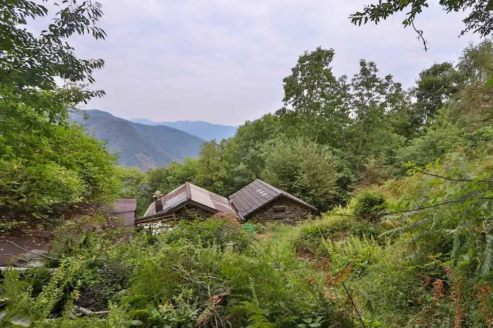 Bergrustico-Gruppe mit 9 Rustici an idyllischer Lage mit ca. 5609m2...