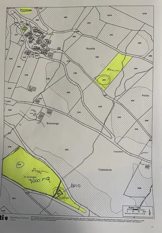 Rustico di 2 locali da riattare con prato da sfalcio, e bosco /... – Foto 15 von 18