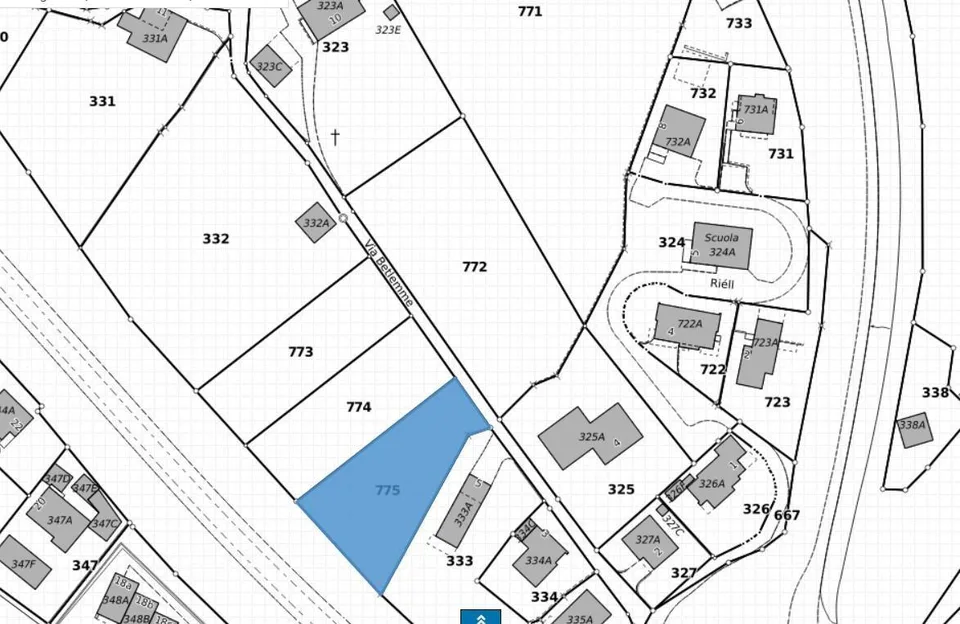 Bauland vom 902m2 mit schöner Aussicht / terreno edificabile di 902 m2 – Foto 11 von 13
