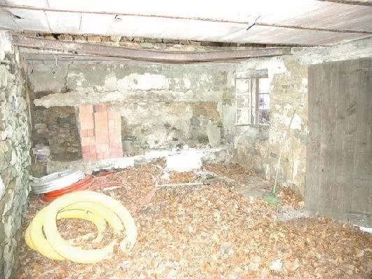Haus zum Ausbauen mit Rustico und 8000 m2 Wiese und Wald