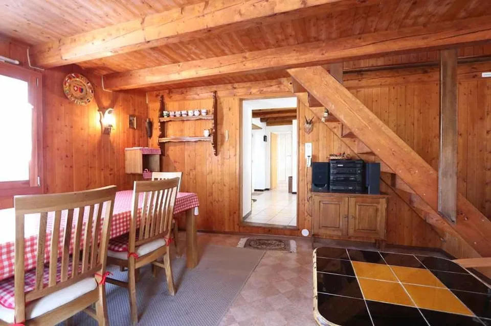 4 1/2-Zimmer-Eck-Chalet mit Balkon und Gartensitzplatz / chalet di ...