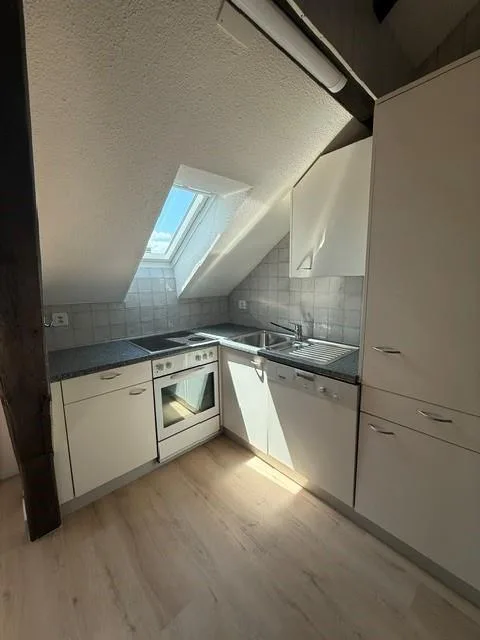 Frisch renovierte, charmante 2.5-Zimmer-Dachwohnung