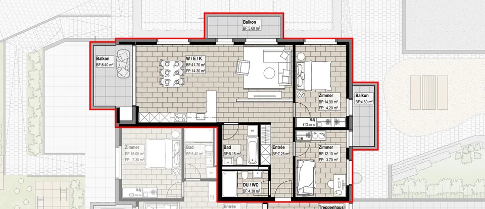 Erstvermietung 3.5-Zimmer-Wohnungen in Nebikon