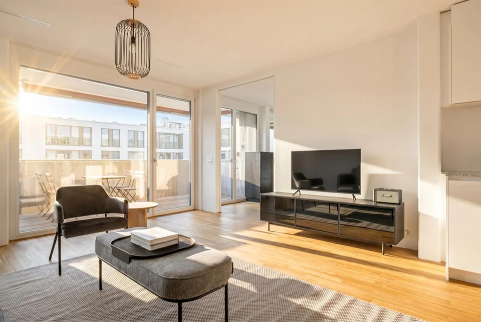 Moderne 2.5-Zimmer-Wohnung mit sonnigem Balkon, Zürich