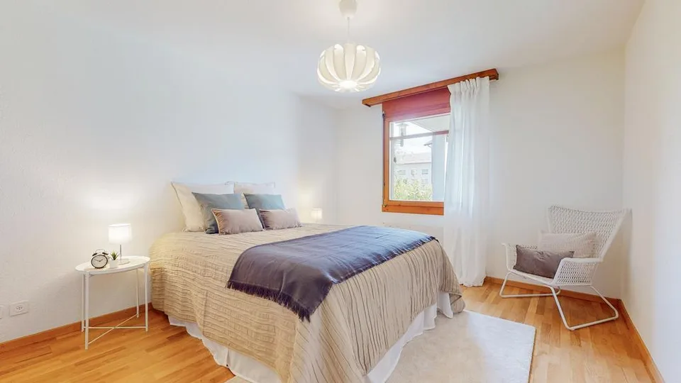 Zentralort in der Region - im Grünen - 3.5-Zimmerwohnung