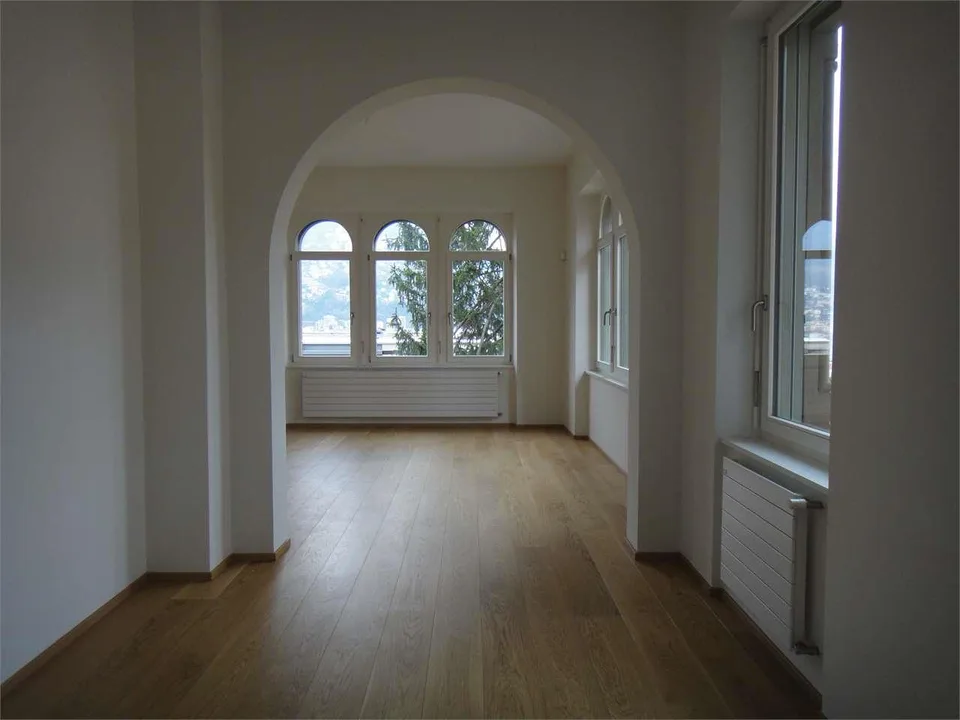 Lugano Innenstadt, 5.5-Zimmer-Duplex in einer historischen Villa