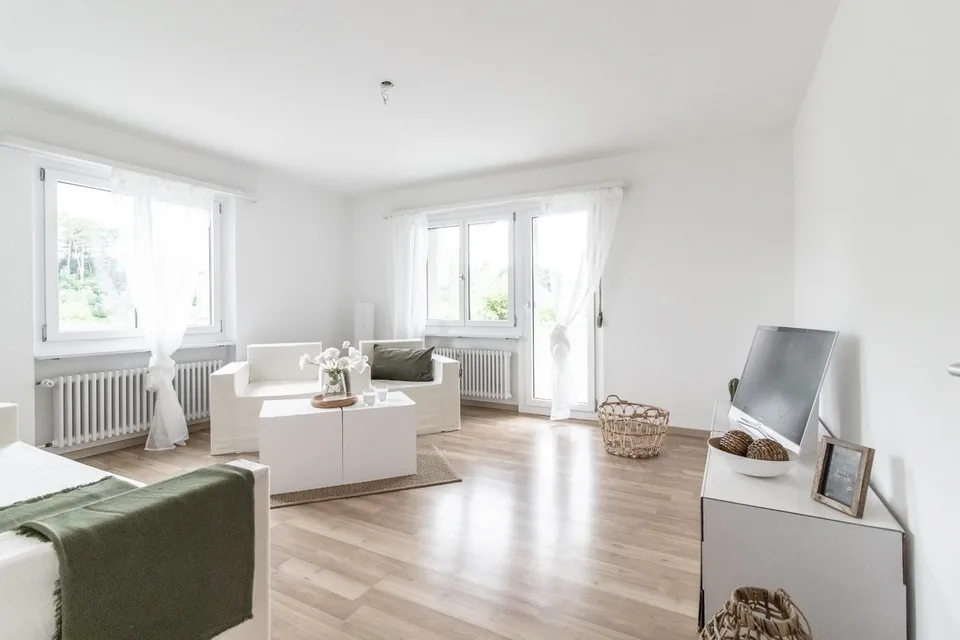 Naturnahe und helle 4 Zimmerwohnung in Melchnau