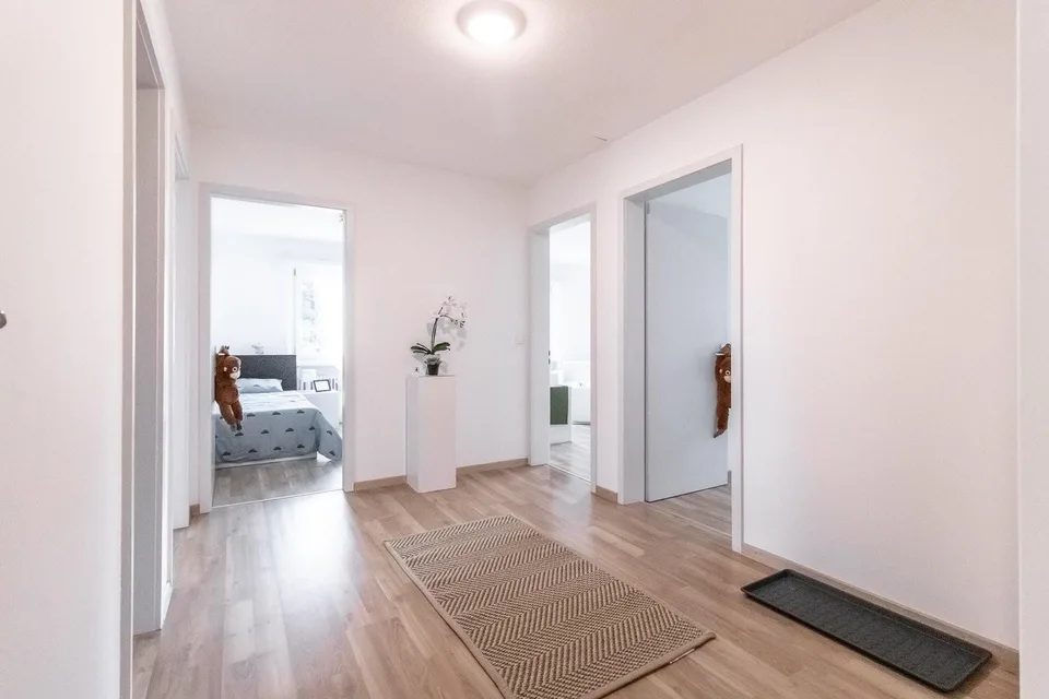 Naturnahe und helle 4 Zimmerwohnung in Melchnau
