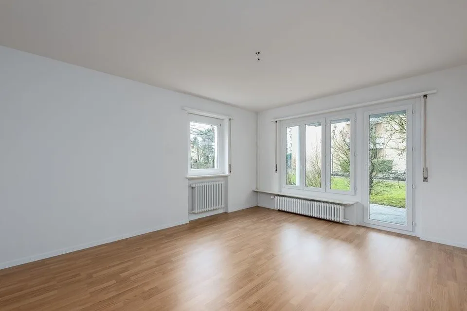 Appartement idyllique avec grand espace de jardin