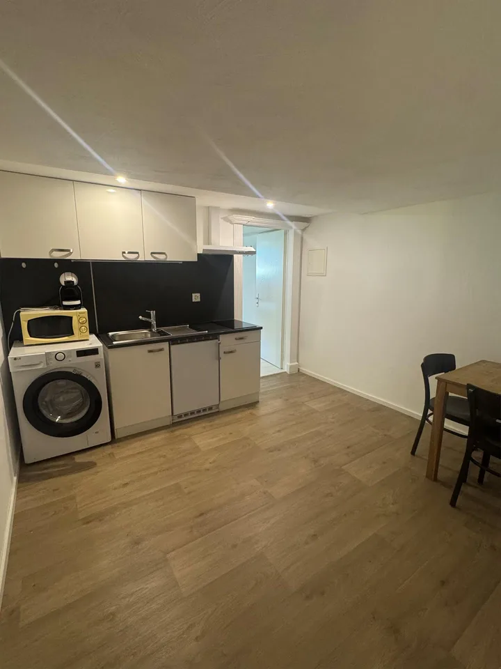 Möblierte 1.5-Zimmer-Wohnung am Rande von Rhäzüns