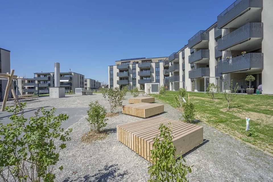 Appartement moderne 4.5 pièces dans un excellent emplacement à Münsingen !