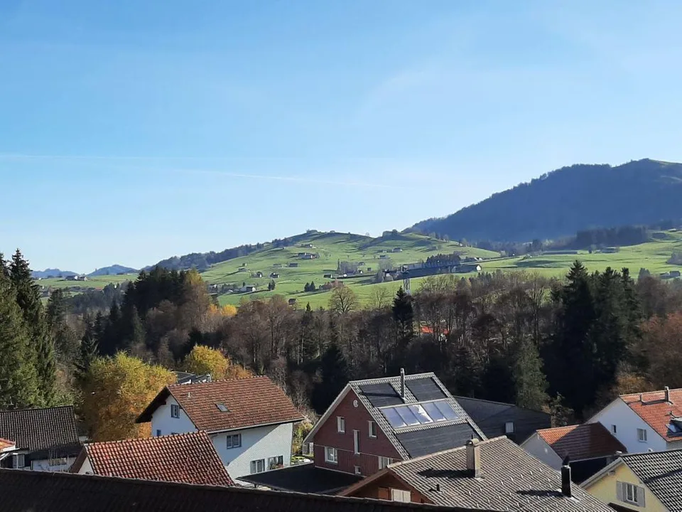 Renovierte Dachwohnung mit grossem Balkon