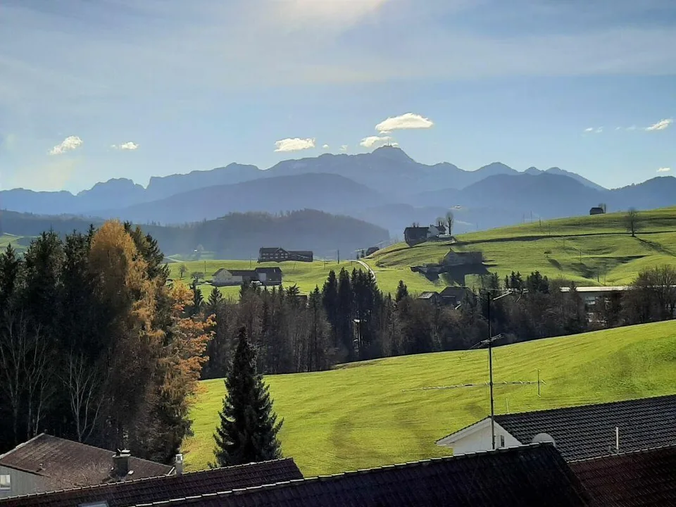 Renovierte Dachwohnung mit grossem Balkon