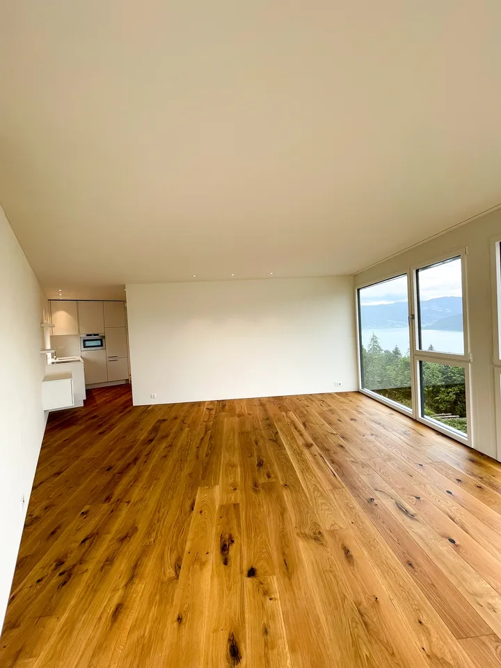 schöne 3½-Zimmer-Wohnung mit herrlicher Aussicht