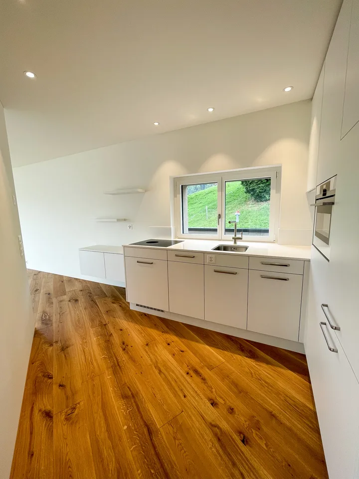 schöne 3½-Zimmer-Wohnung mit herrlicher Aussicht