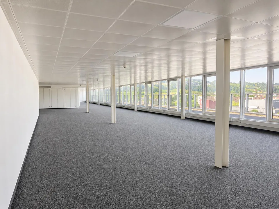 Exklusives Attikabüro mit Aussicht und Persönlichkeit