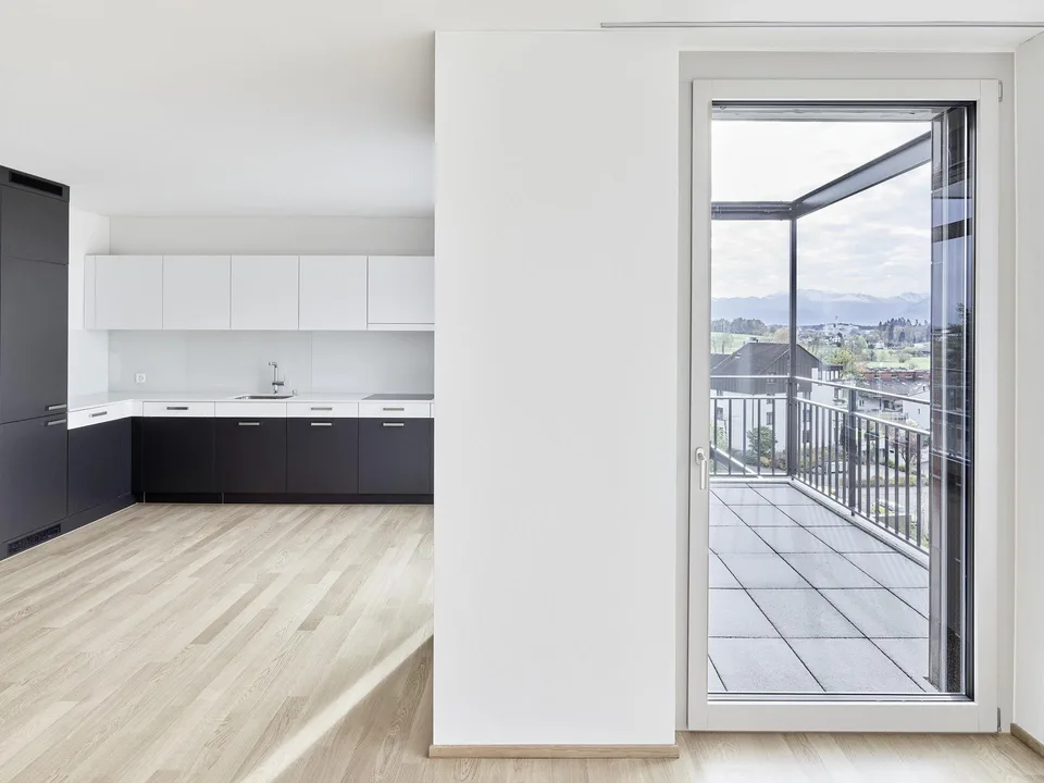 Ampio appartamento con vista su Bachtel