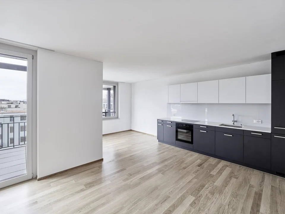 Ampio appartamento con vista su Bachtel