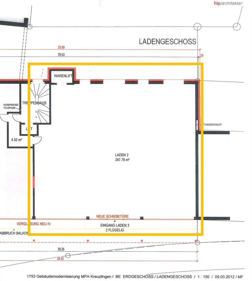 Zentrale Ladelokal in Kreuzlingen