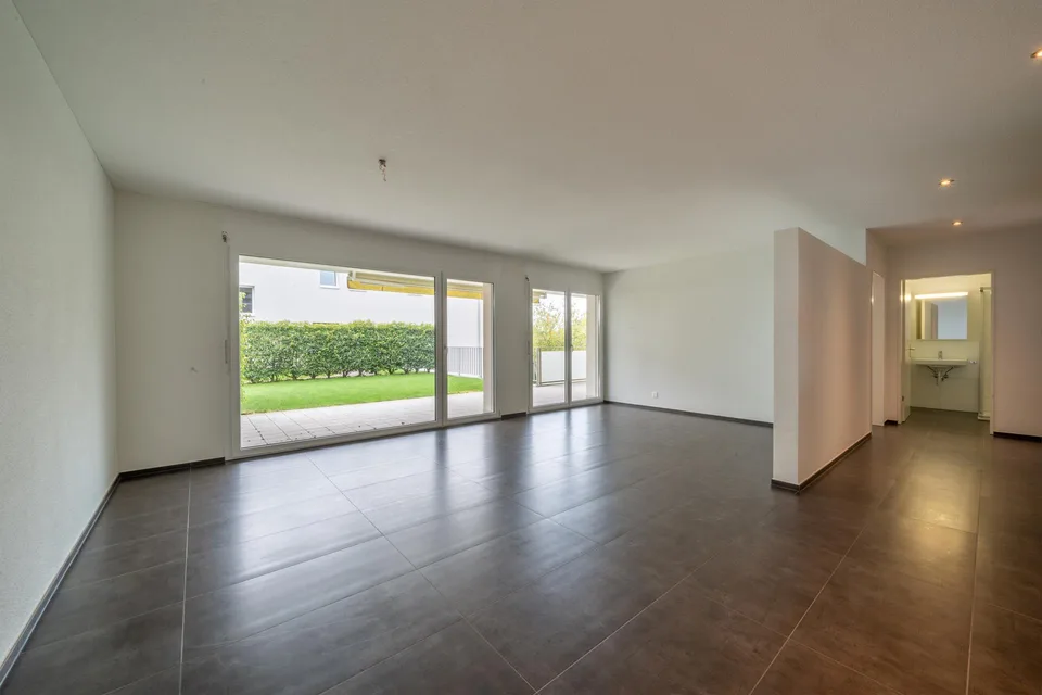 Attraktive 2.5-Zimmer-Gartenwohnung
