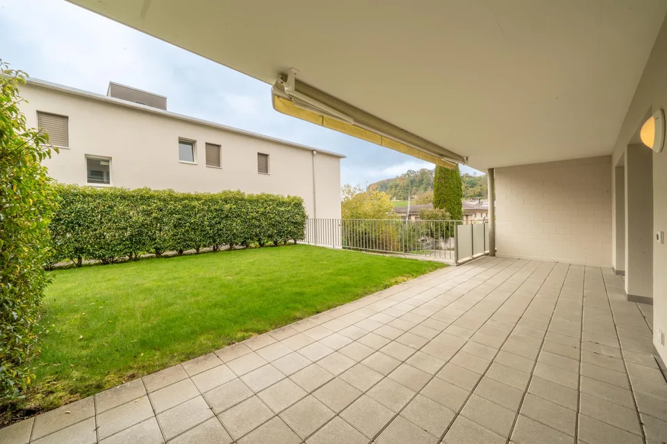 Attraktive 2½-Zimmer-Gartenwohnung