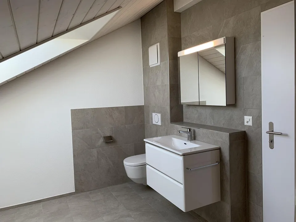 Attraktive Dachwohnung im Grünen