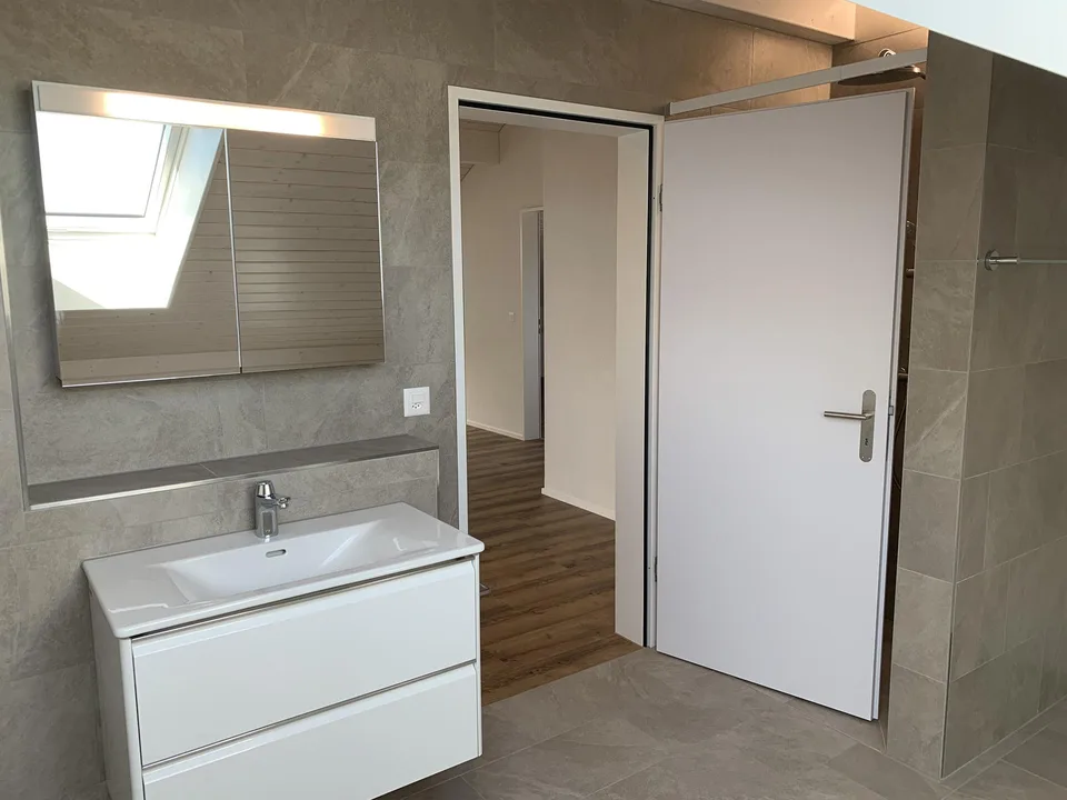 Attraktive Dachwohnung im Grünen