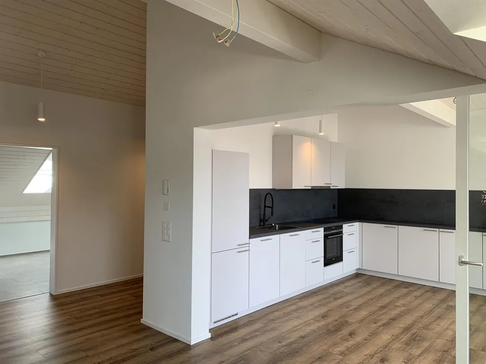 Attraktive Dachwohnung im Grünen